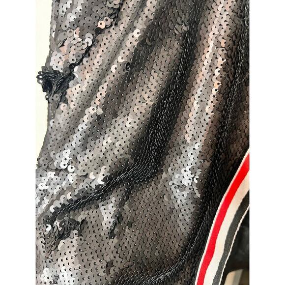 Lucy Paris Sequin Stripe Trim Cropped Jacket- it’s a stunner! - Picture 4 of 6